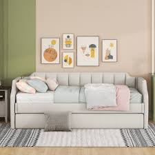 Divano Letto Imbottito con Letto Singolo Estraibile