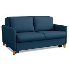 Divano Letto Blu 2 Posti EVERGREENWEB