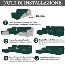 Copridivano Angolare con Penisola Sinistra
